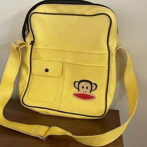 Yellow Paul Frank Messenger Bag